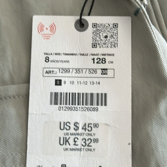 ZARA Kids | Light Green | FULL LENGTH UTILITY JUMPSUIT - Picture 5 of 7